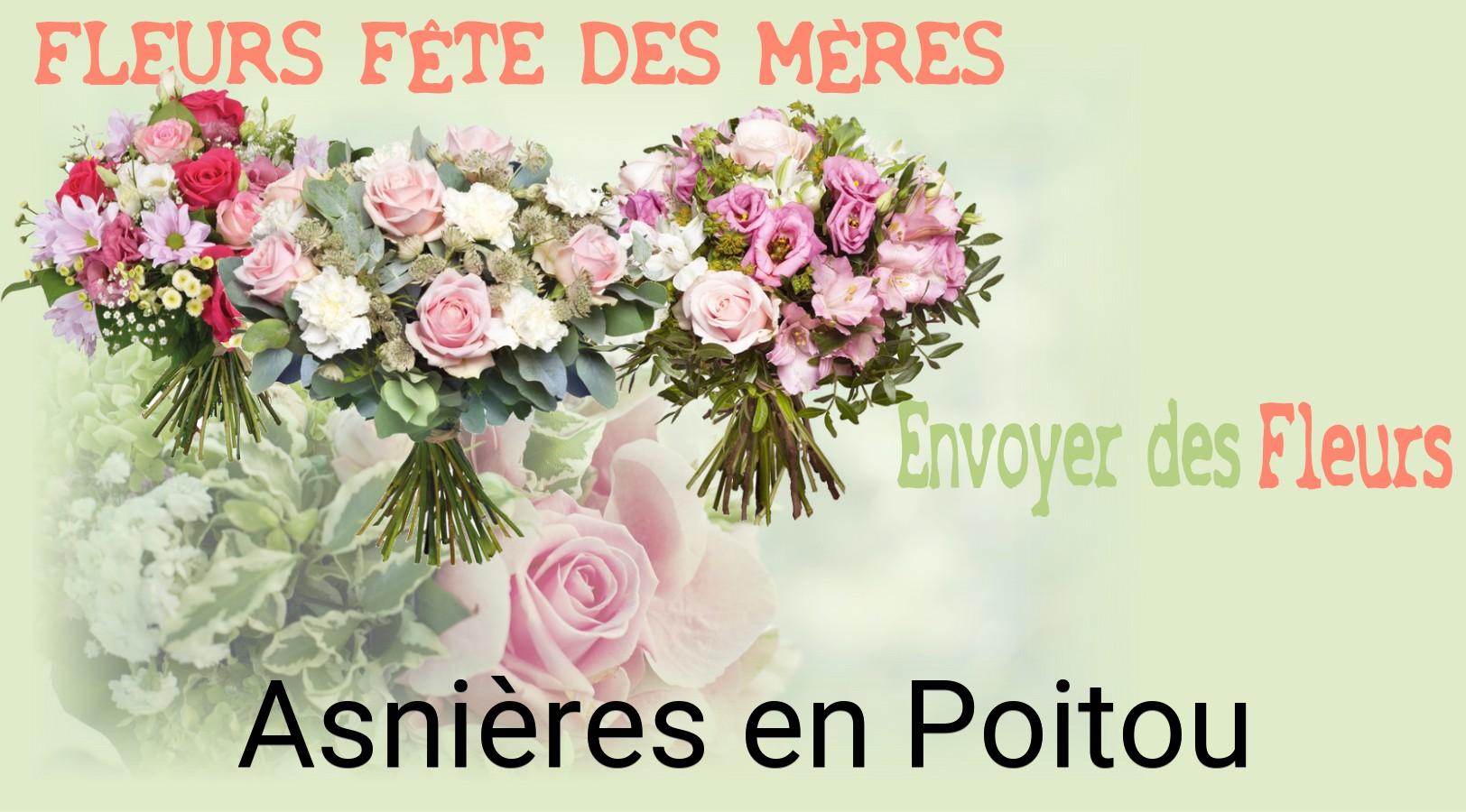 Bouquet de Fête des Mères livré à Asnières-en-Poitou