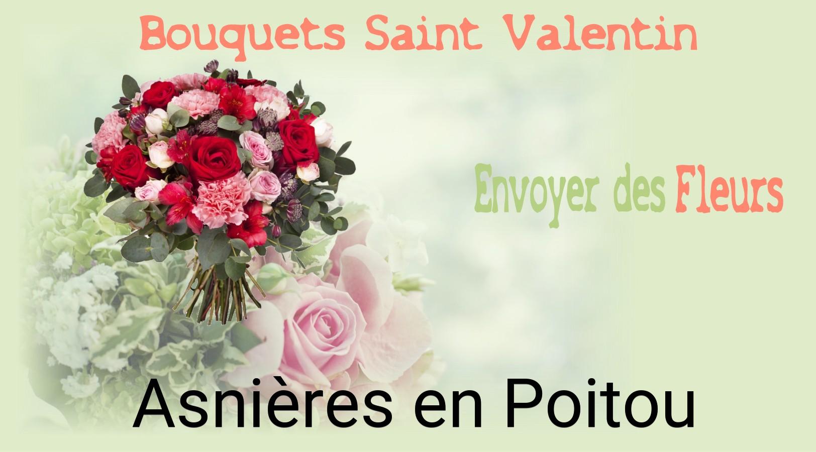 Roses de Saint-Valentin livrées à Asnières-en-Poitou